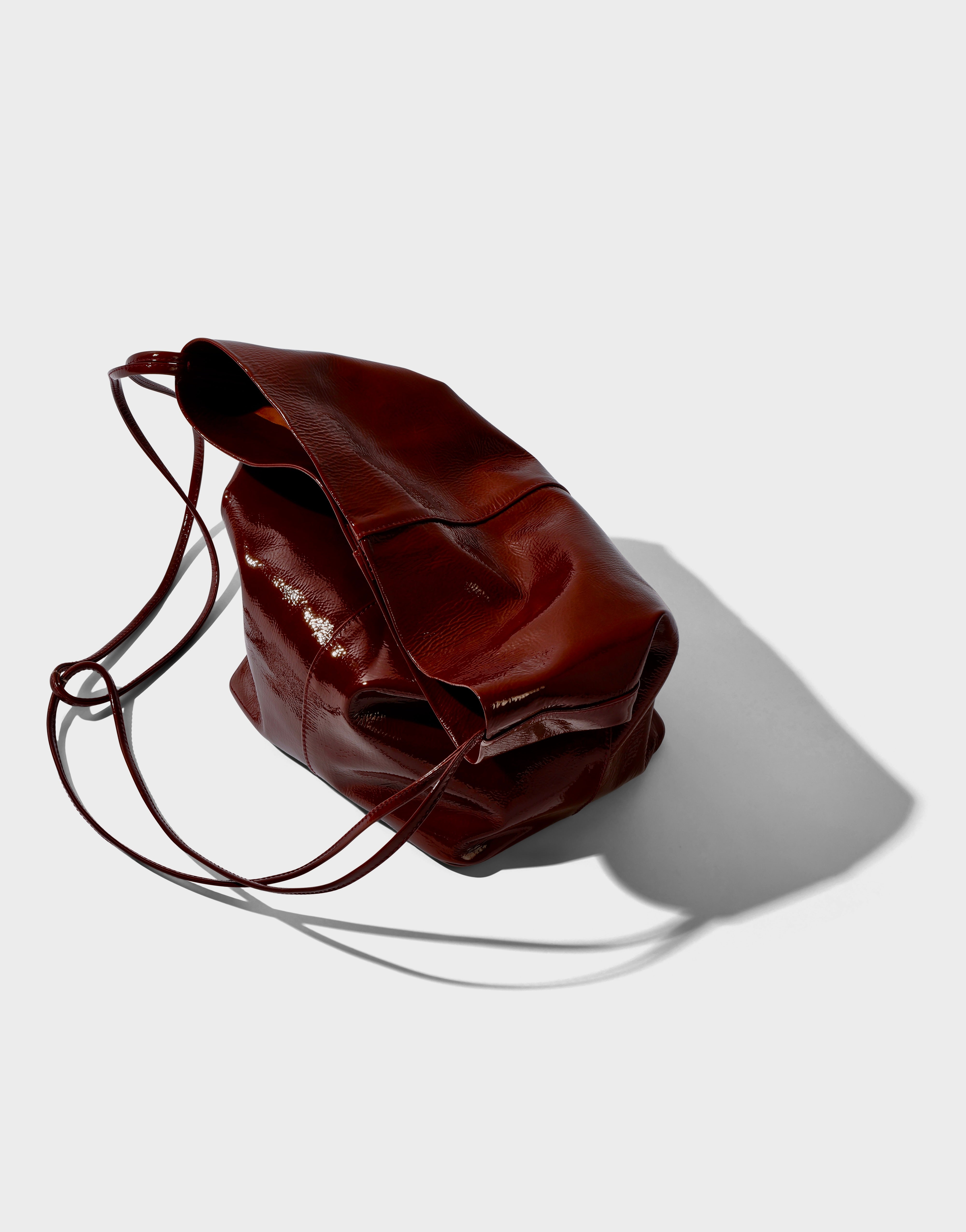 modern weaving レザー　バッグ MODERN WEAVING/モダンウィーヴィング MINI DRUM DRAWSTRING