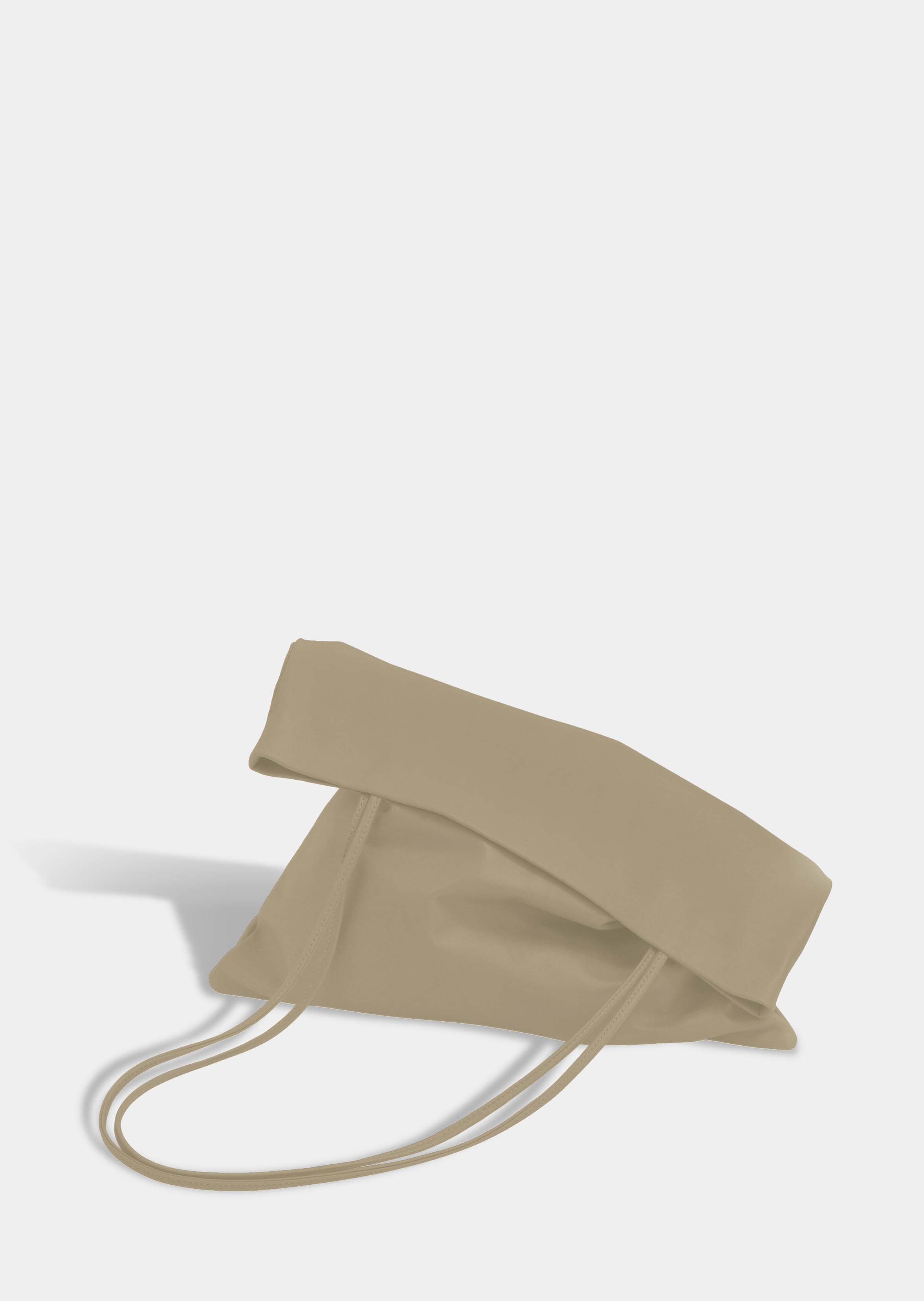 Slim Lamb Sak | Taupe | Modern Weaving