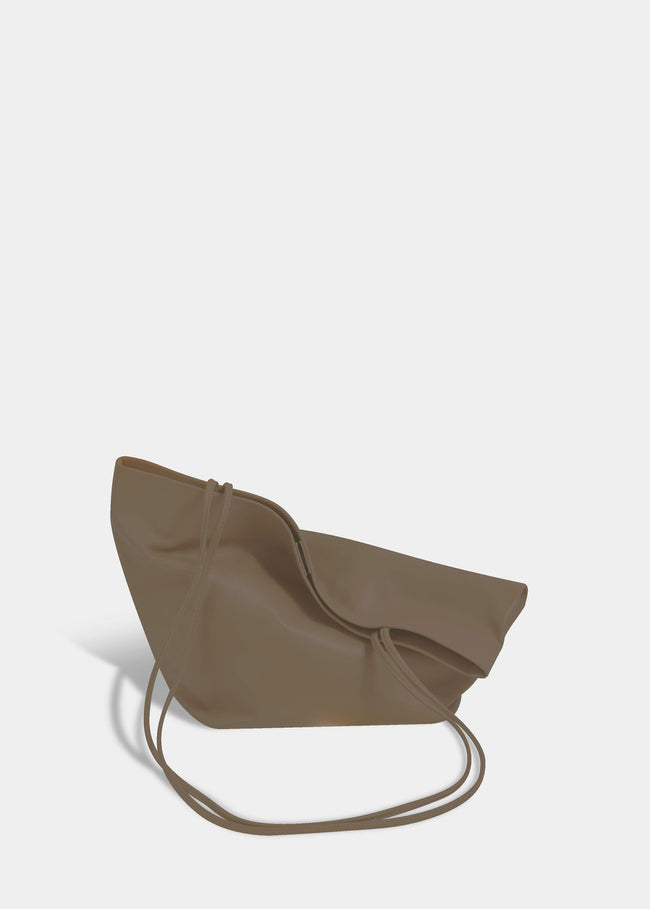 Slim Lamb Sak | Taupe | Modern Weaving