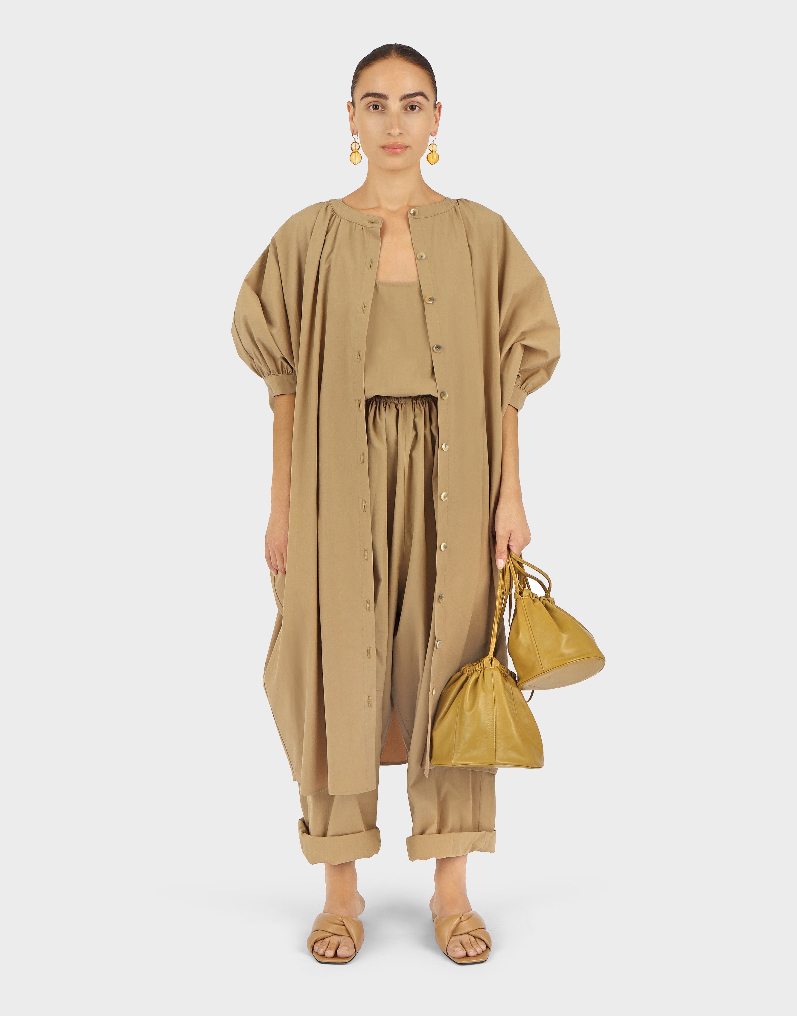 Khaki Kaftan outlet